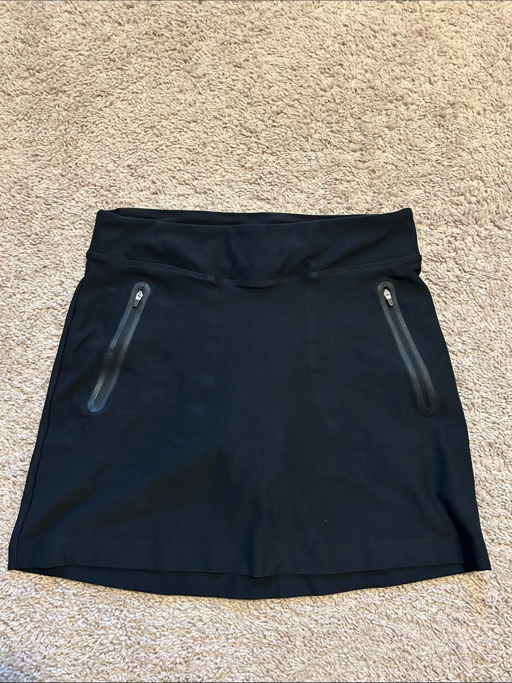 Nike Black Women's Active Skort with Zip Pockets